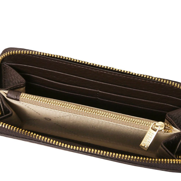 Financier - Exclusive Zip Around Leather Wallet (Tl142494)