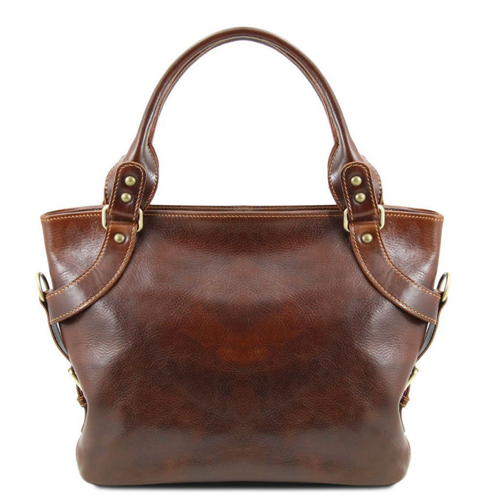 Ilenia - Leather Shoulder Bag (TL140899)