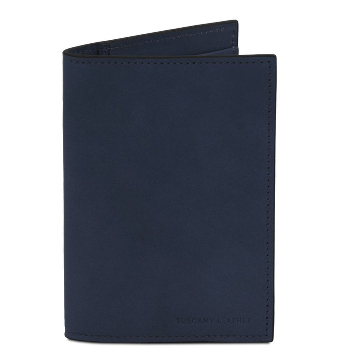 Leather passport cover (TL142605)