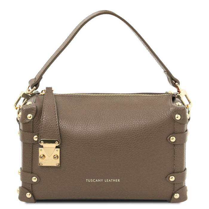 Praline - Soft Leather Duffle Bag (TL142422)