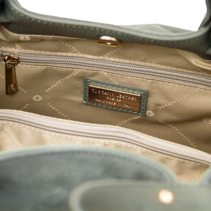 Diade - Soft leather shopping bag (TL142587)