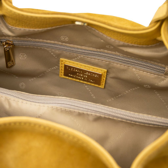 Diade - Soft leather shopping bag (TL142587)