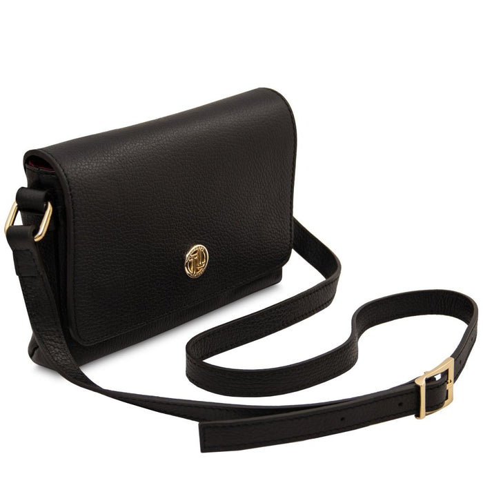 Biscuit - Soft leather shoulder bag