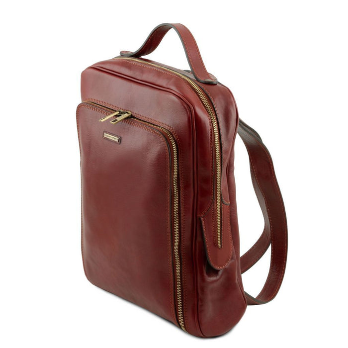 Bangkok - Leather Laptop Backpack (TL141793)