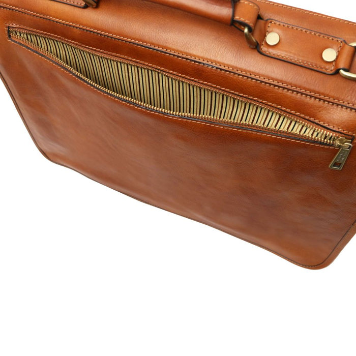 Ancona - Leather Messenger Bag (TL142073)