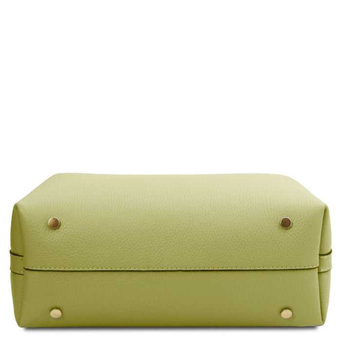 Clio - Leather secchiello bag