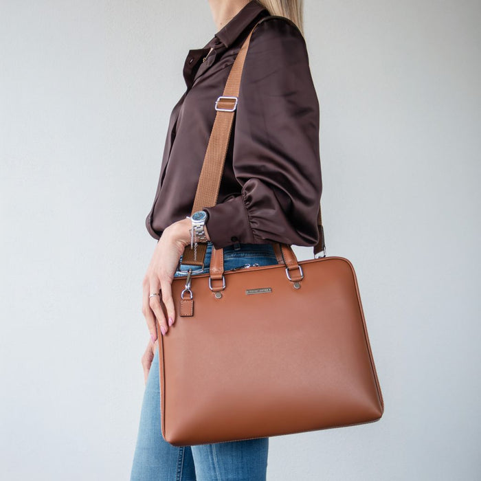 Verona - Saffiano Leather Business Bag (TL142547)