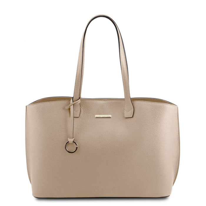 TL Bag - Leather Shopping Bag (TL141828)