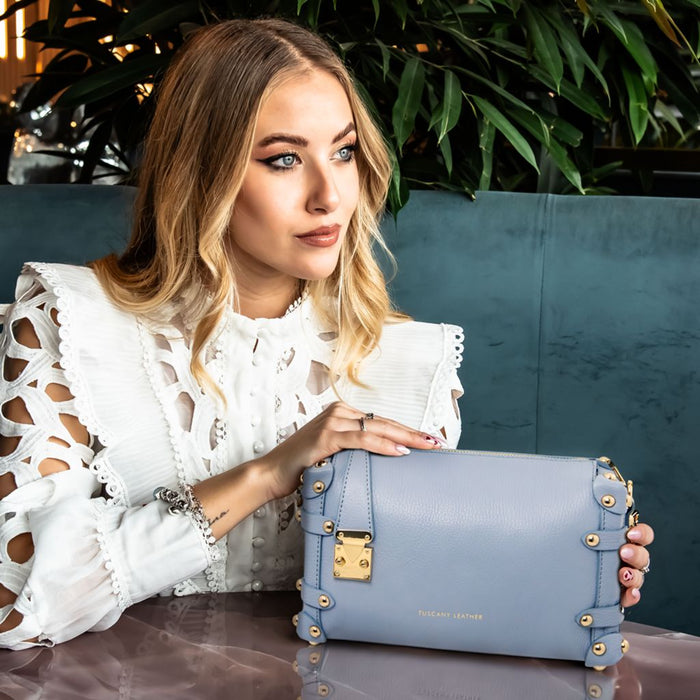 Praline - Soft Leather Duffle Bag (TL142422)