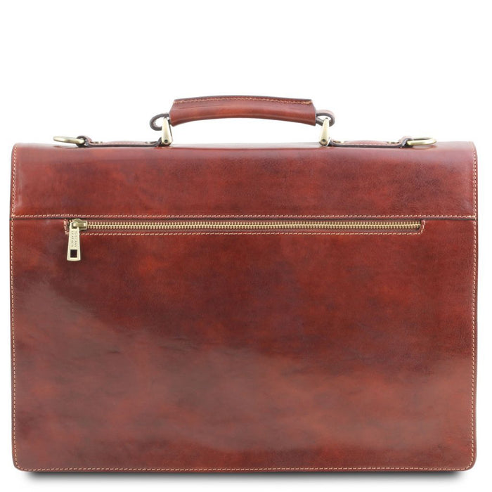 Assisi - Leather Briefcase 3 Compartments (TL141825)