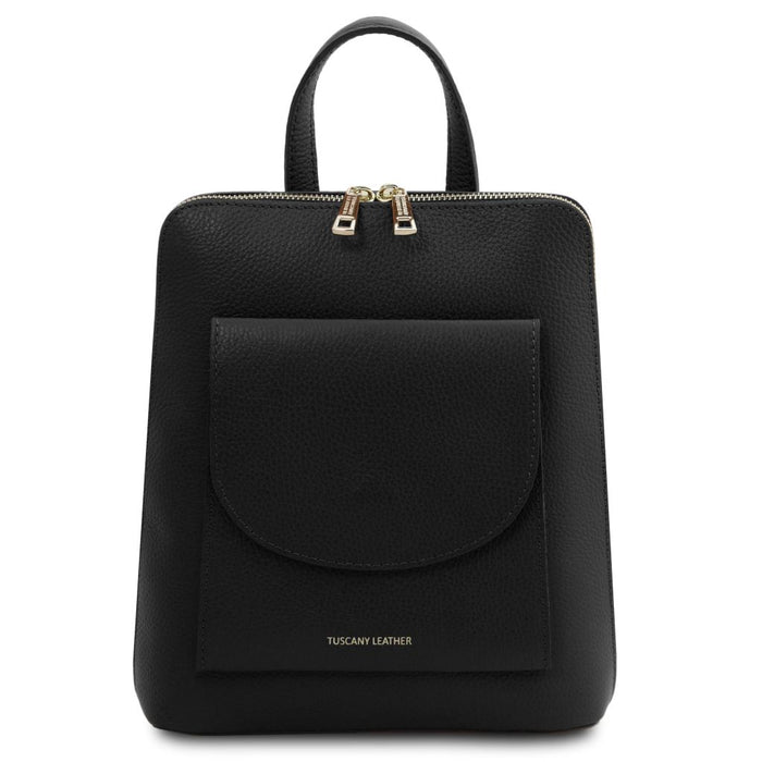 TL Bag - Small leather backpack for women (TL142092)