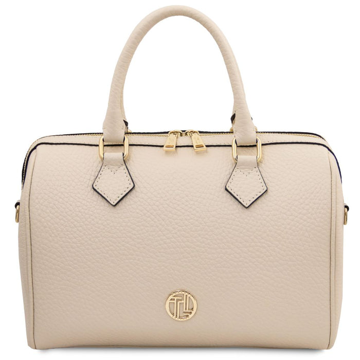 Barrique - Leather duffle bag (TL142586)