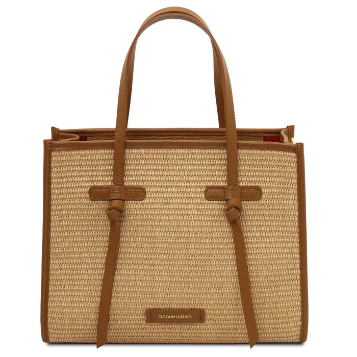 Frame - Raffia Shoulder Bag (TL142566)