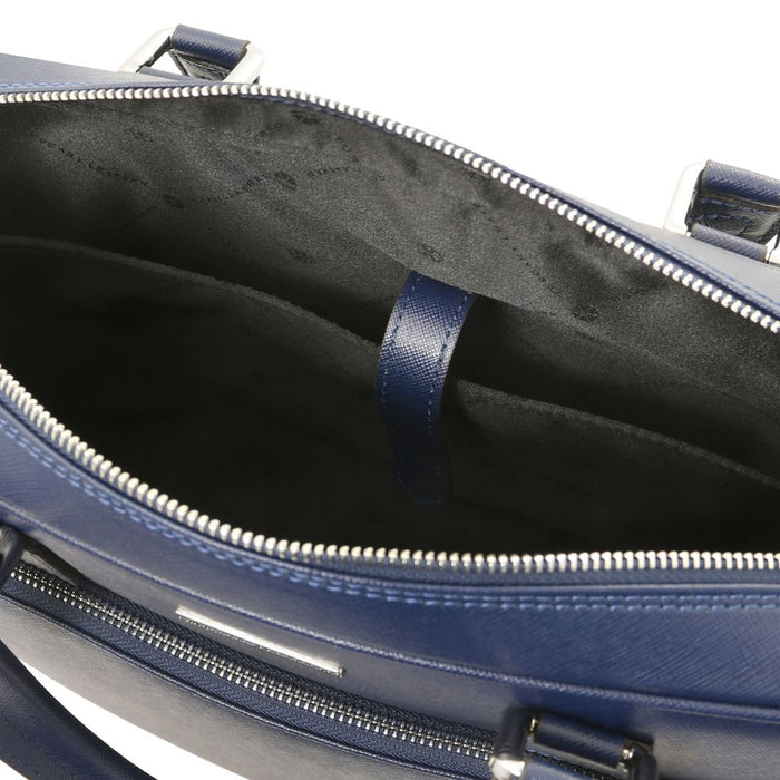 Torino - Saffiano leather laptop briefcase (TL142551)