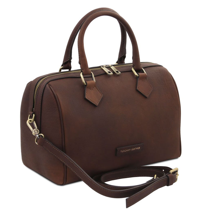Barrique - Leather duffle bag (TL142573)
