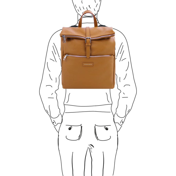 Denver - Soft Leather Backpack (TL142355)
