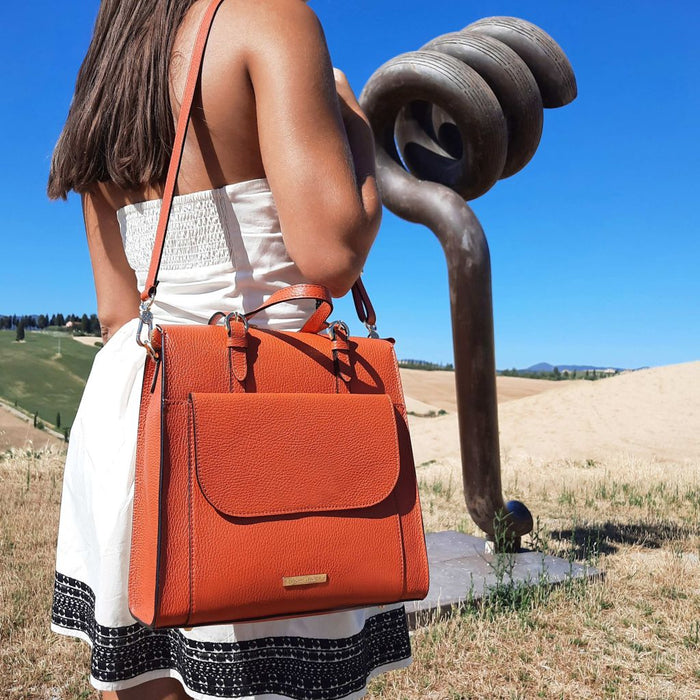 TL Bag - Leather Backpack For Women (TL142211)