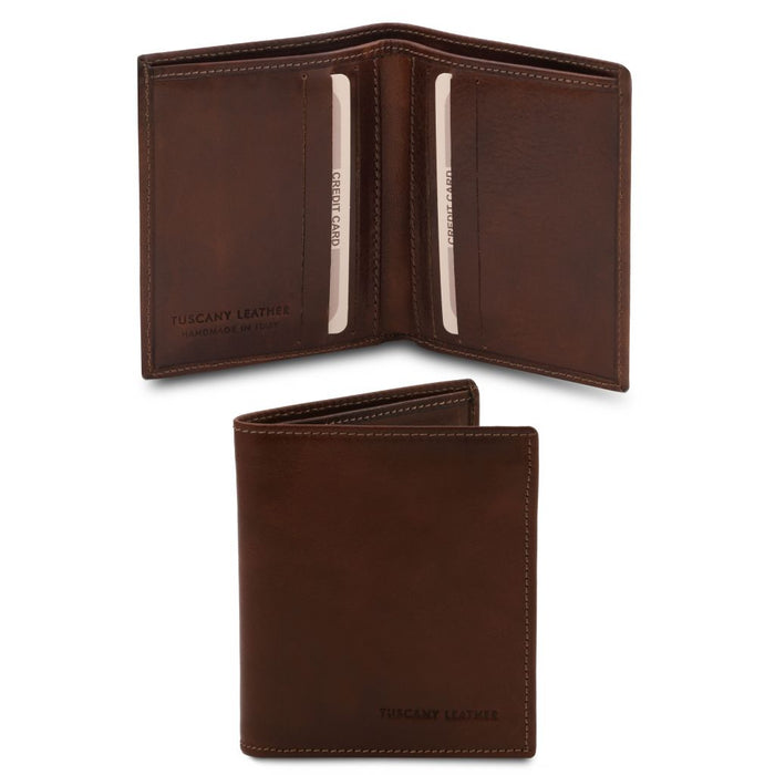 Exclusive 2 Fold Leather Wallet For Men (TL142064)