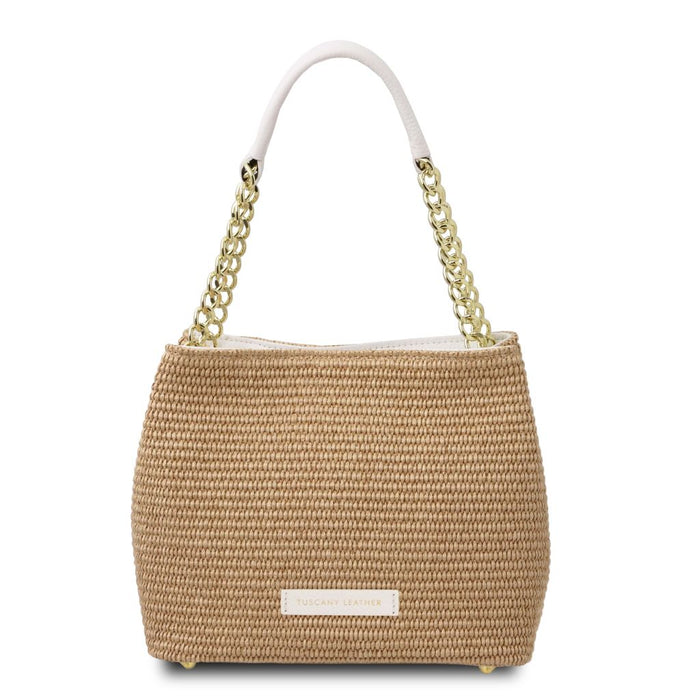 TL Bag - Raffia bucket bag (TL142208)