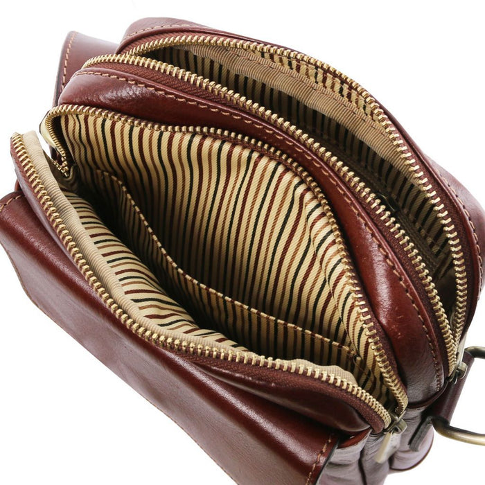 Larry - Leather Crossbody Bag (TL141915)