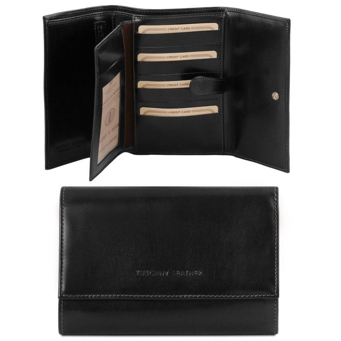 Exclusive 4 Fold Leather Wallet For Women (TL140796)