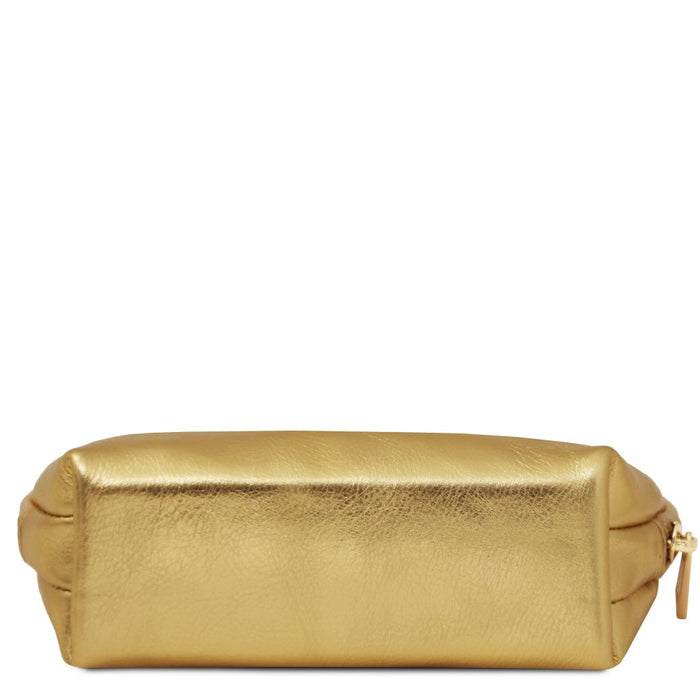 Vera - Soft Metallic Leather Toiletry Case (TL142520)