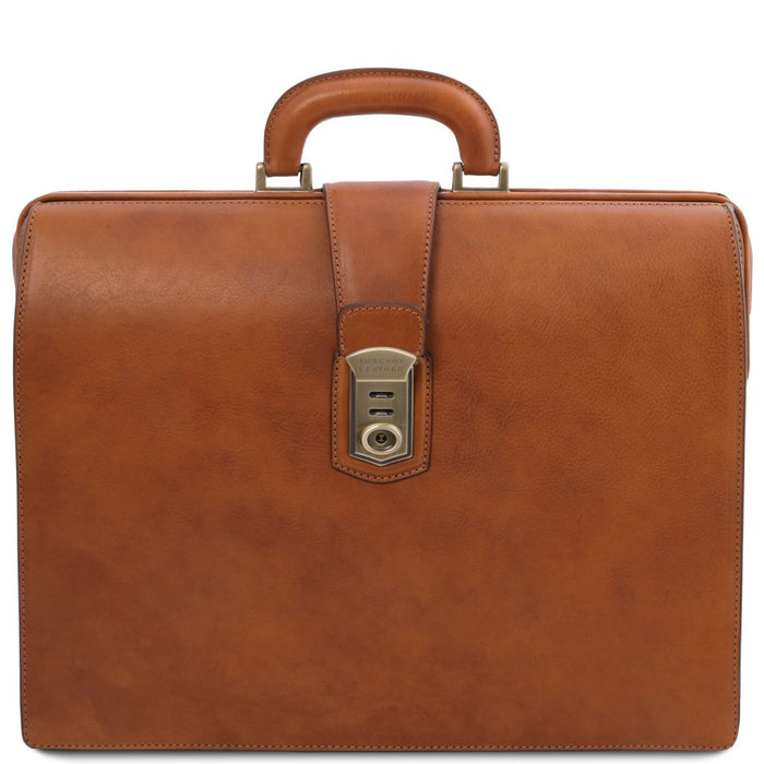 Canova - Leather Doctor Bag Briefcase 3 Compartments (TL142352)
