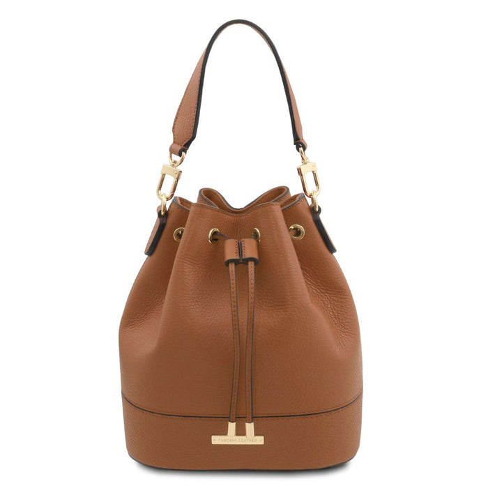 TL Bag - Leather Bucket Bag (TL142146)
