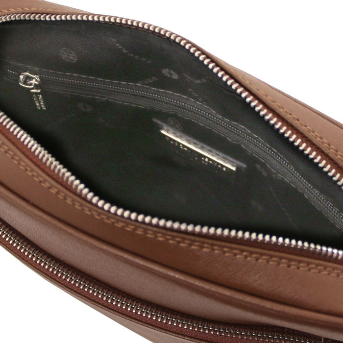 Luke - Saffiano leather crossbody bag for men (TL142550)