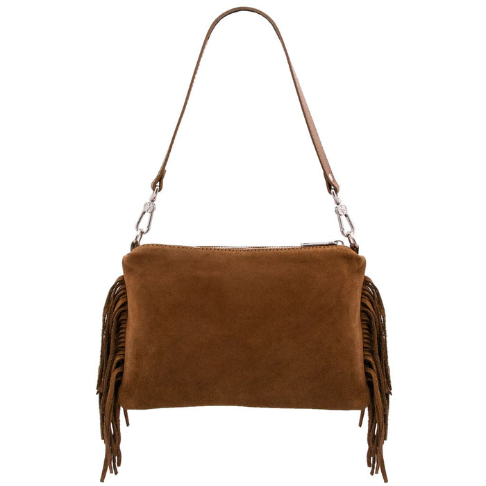 Nomade - Suede Leather Fringe Clutch (TL142495)