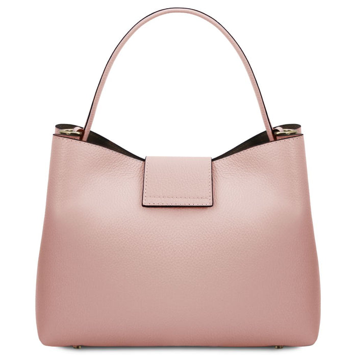 Clio - Leather secchiello bag