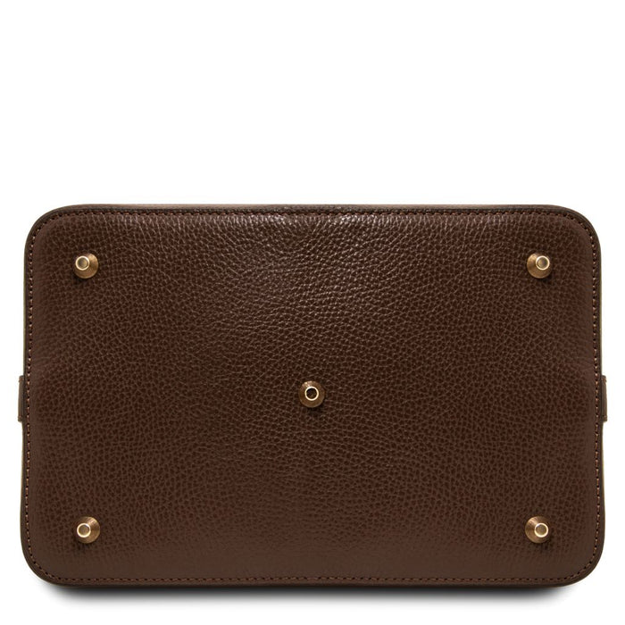 Minerva - Leather Bucket Bag (TL142476)