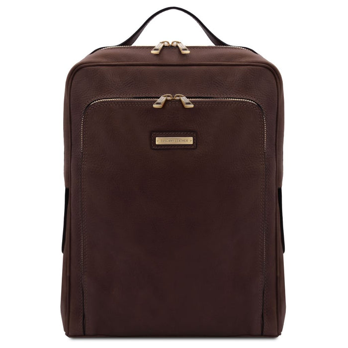 Bangkok - Leather Laptop Backpack (TL141793)