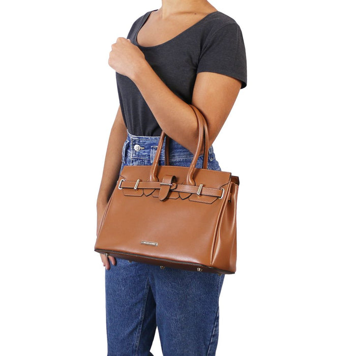 Tl Bag - Leather Handbag (Tl142174)