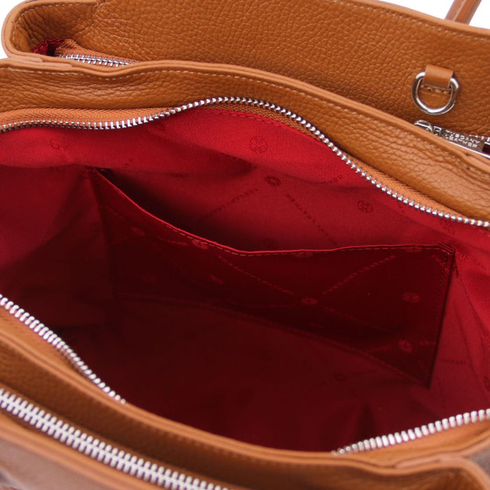 Tulipan - Leather Handbag (TL141727)