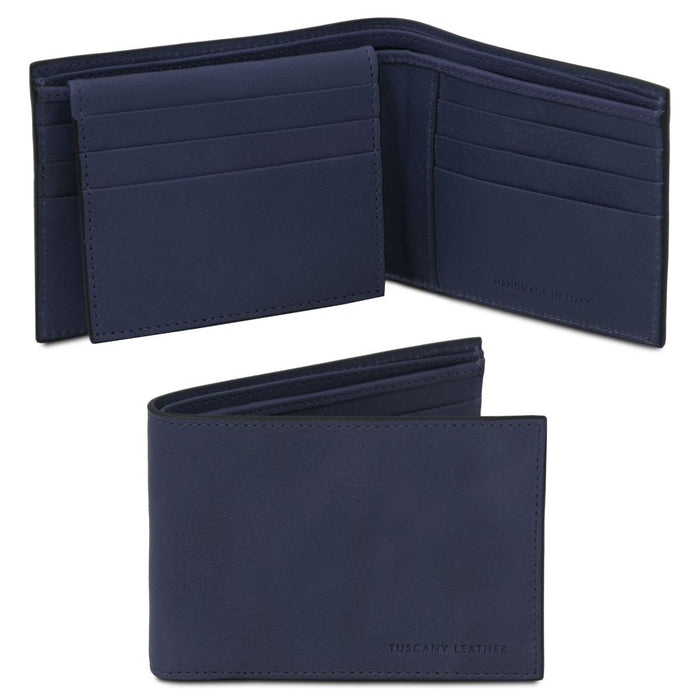 Exclusive 3 fold leather wallet for men (TL142589)