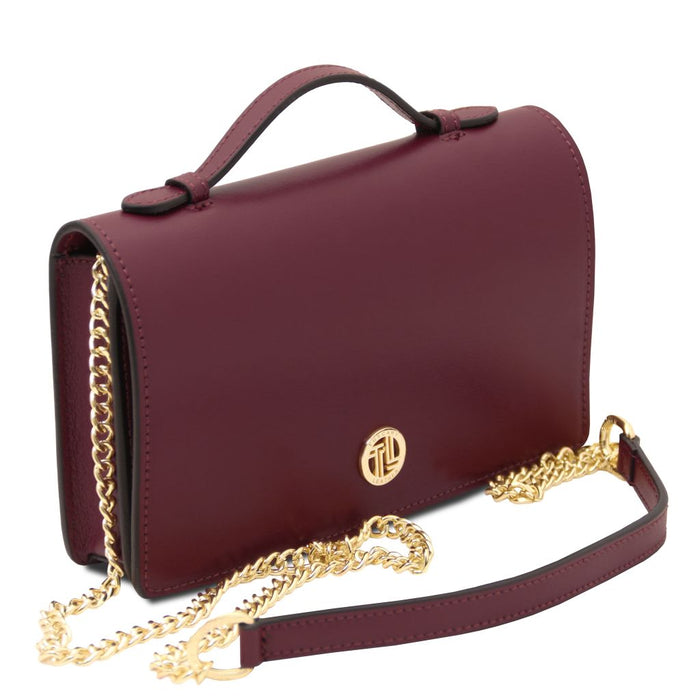 Opera - Leather Clutch with Chain Strap (TL142505)