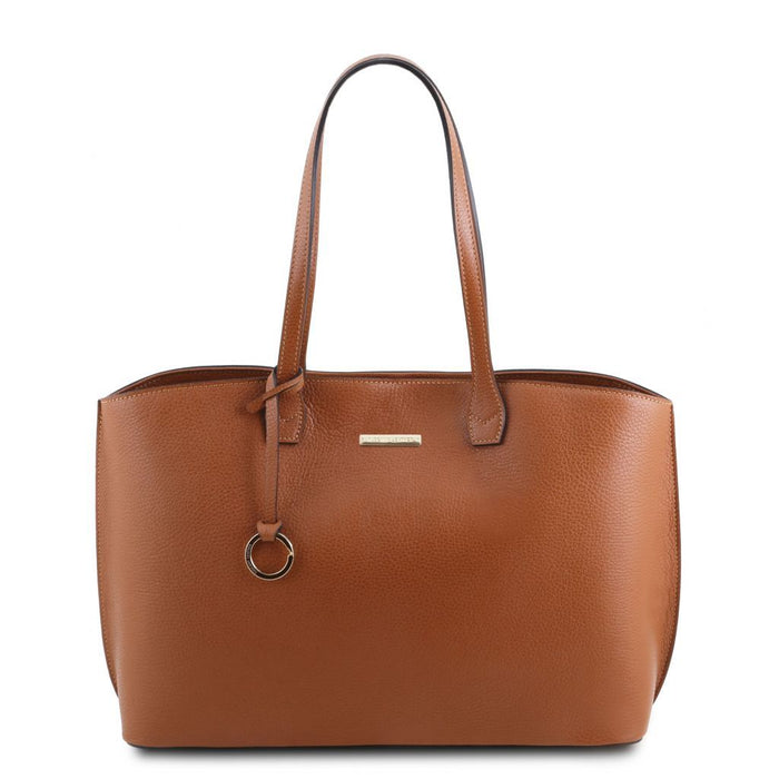 TL Bag - Leather Shopping Bag (TL141828)