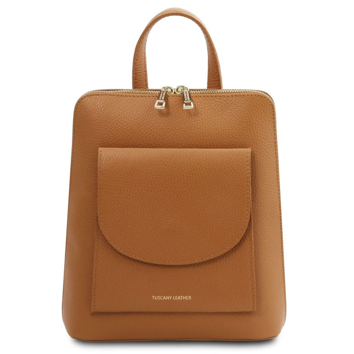TL Bag - Small leather backpack for women (TL142092)