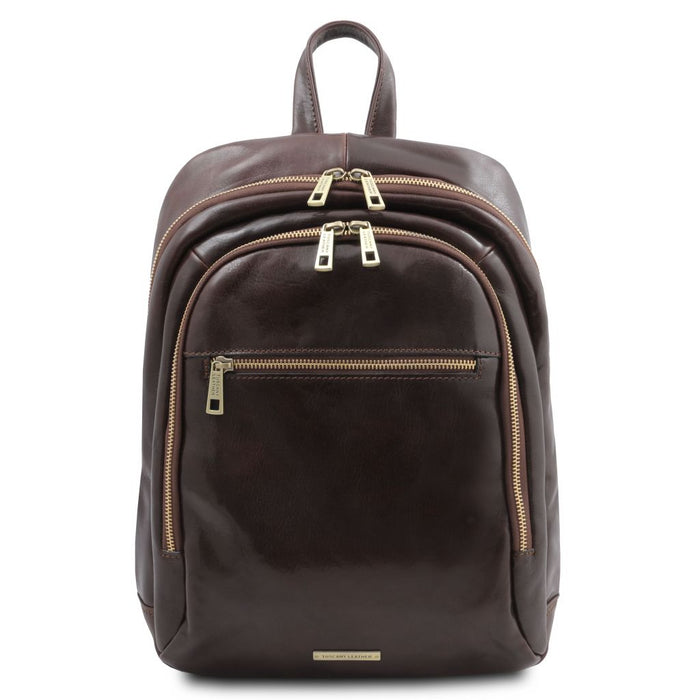 Perth - 2 Compartments Leather Backpack (TL142049)