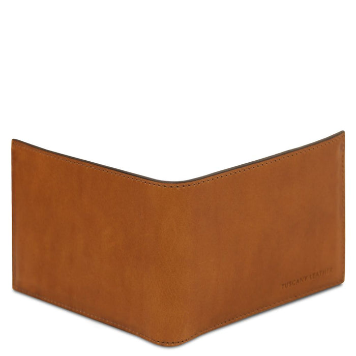 Exclusive 3 fold leather wallet for men (TL142589)