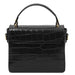 Croque - Croc Print Leather Handbag (TL142503)