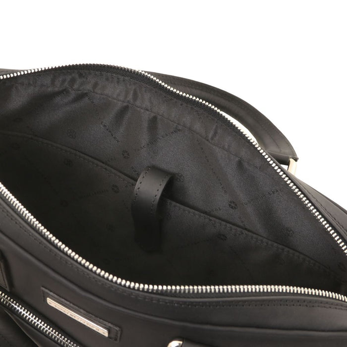 Ferrara - Leather laptop briefcase (TL142620)