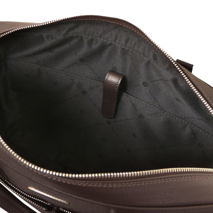 Treviso - Leather laptop briefcase (TL142546)