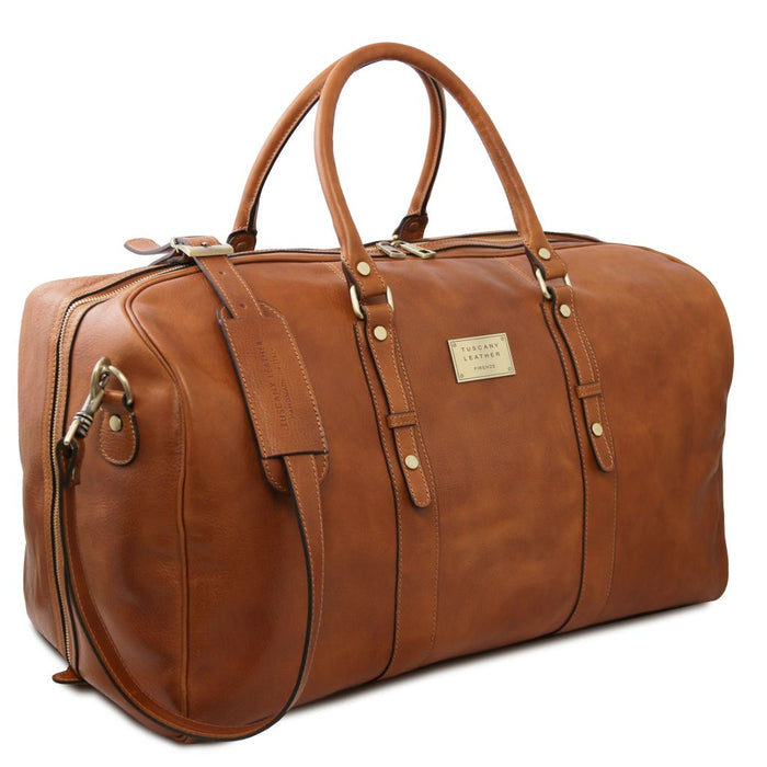 Francoforte - Exclusive Leather Weekender Travel Bag (TL142338)