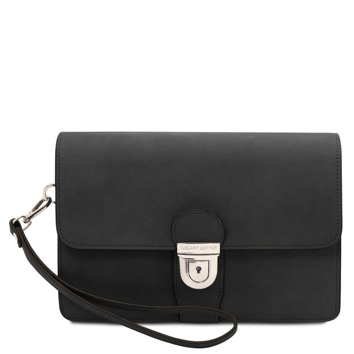Oliver - Leather handy wrist bag (TL142608)