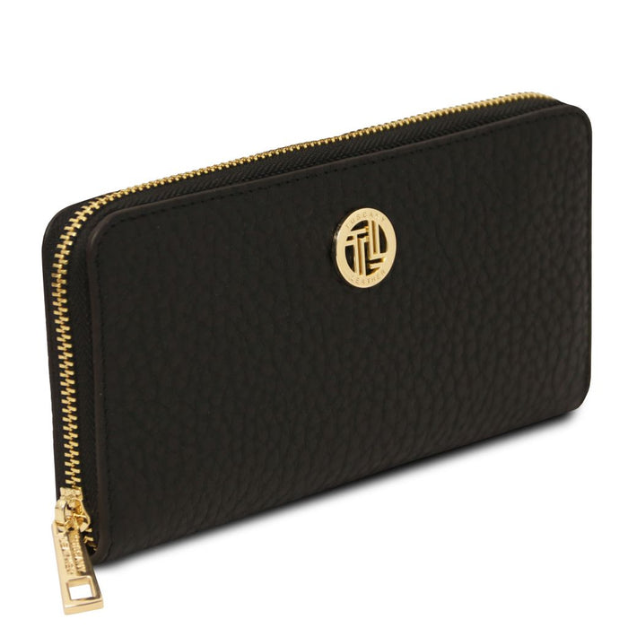 Financier - Exclusive Zip Around Leather Wallet (Tl142494)
