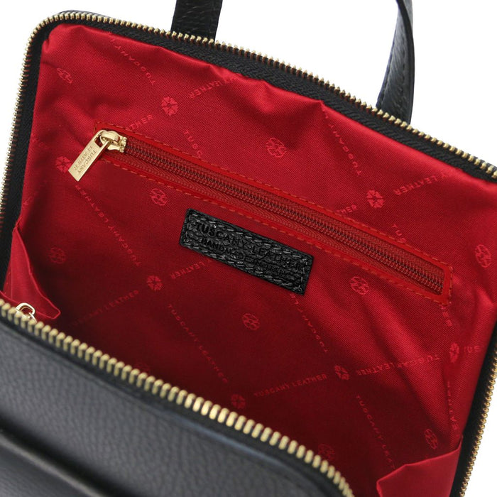 TL Bag - Small leather backpack for women (TL142092)