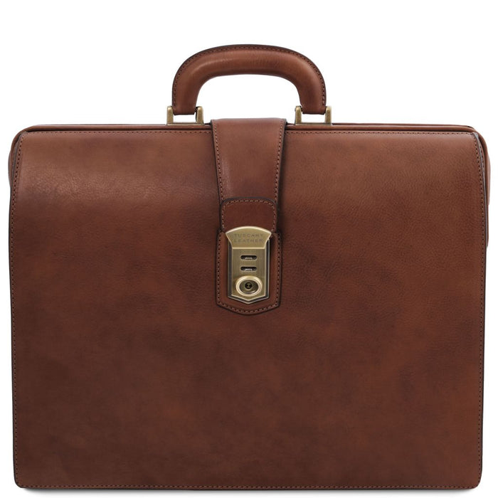 Canova - Leather Doctor Bag Briefcase 3 Compartments (TL142352)