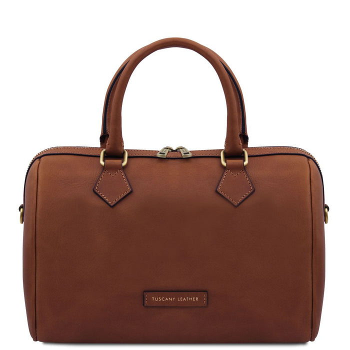 Barrique - Leather duffle bag (TL142573)